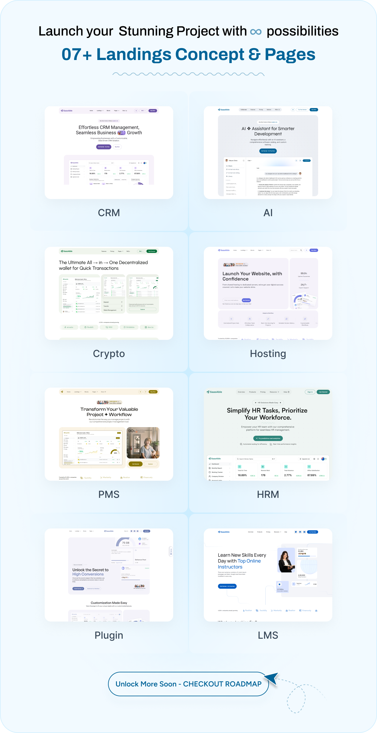 SaasAble - Tailwind Multipurpose UI Kit for Saas, Startup & Agency